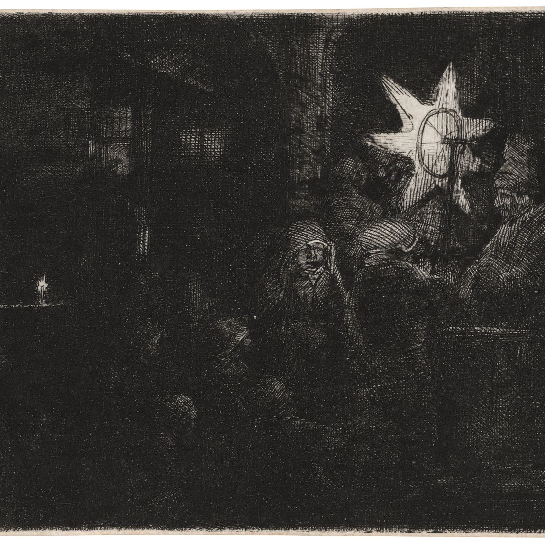 Rembrandt van Rijn — Королевская звезда: ночная пьеса