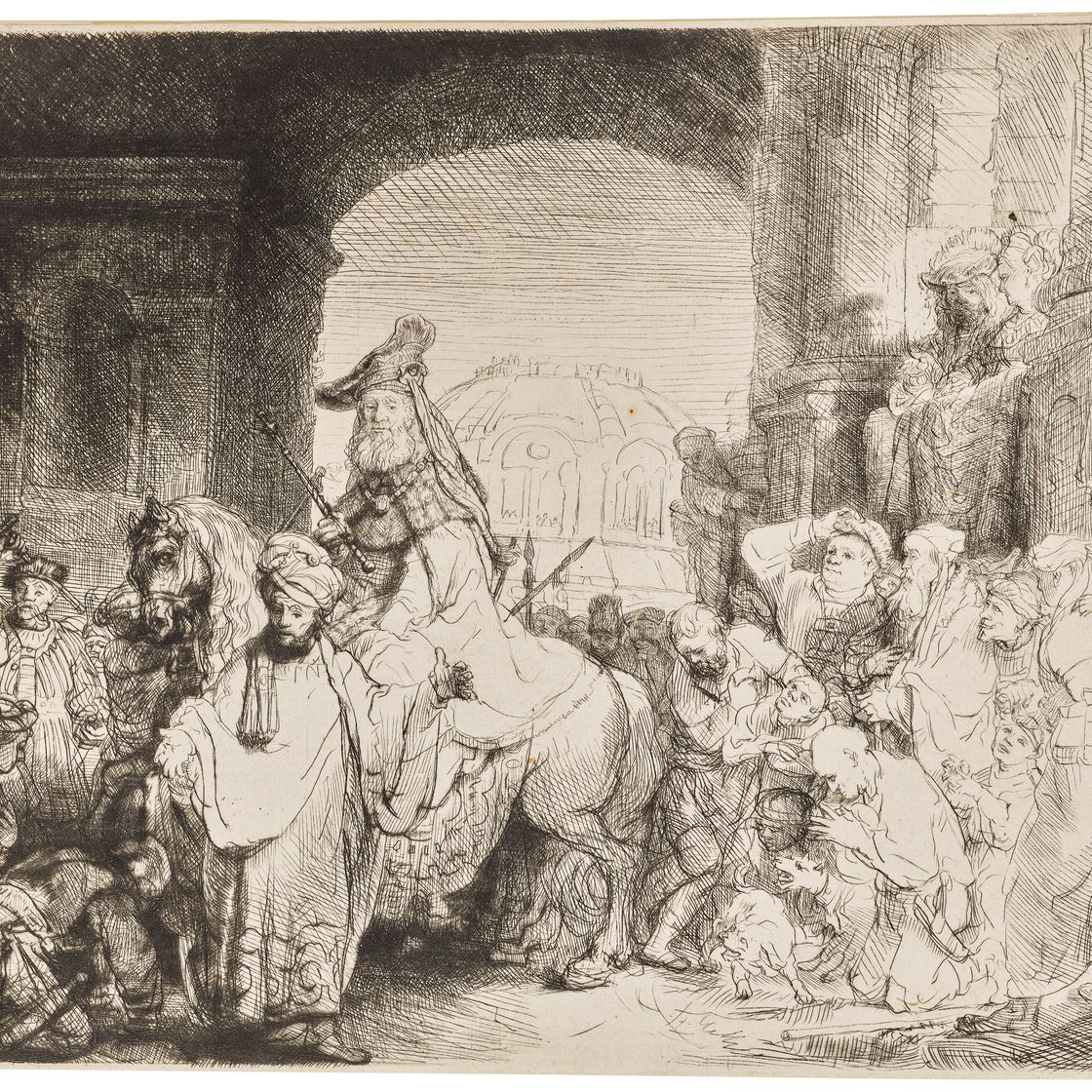 Rembrandt van Rijn — Триумф Мордехая
