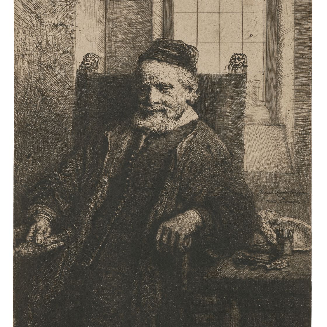 Rembrandt van Rijn — Ян Лутма, ювелир