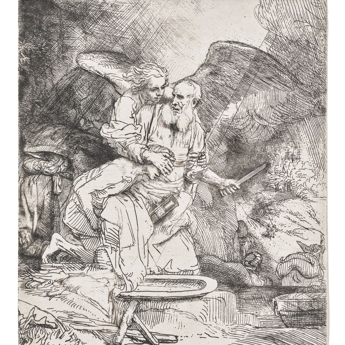 Rembrandt van Rijn — Жертвоприношение Авраама