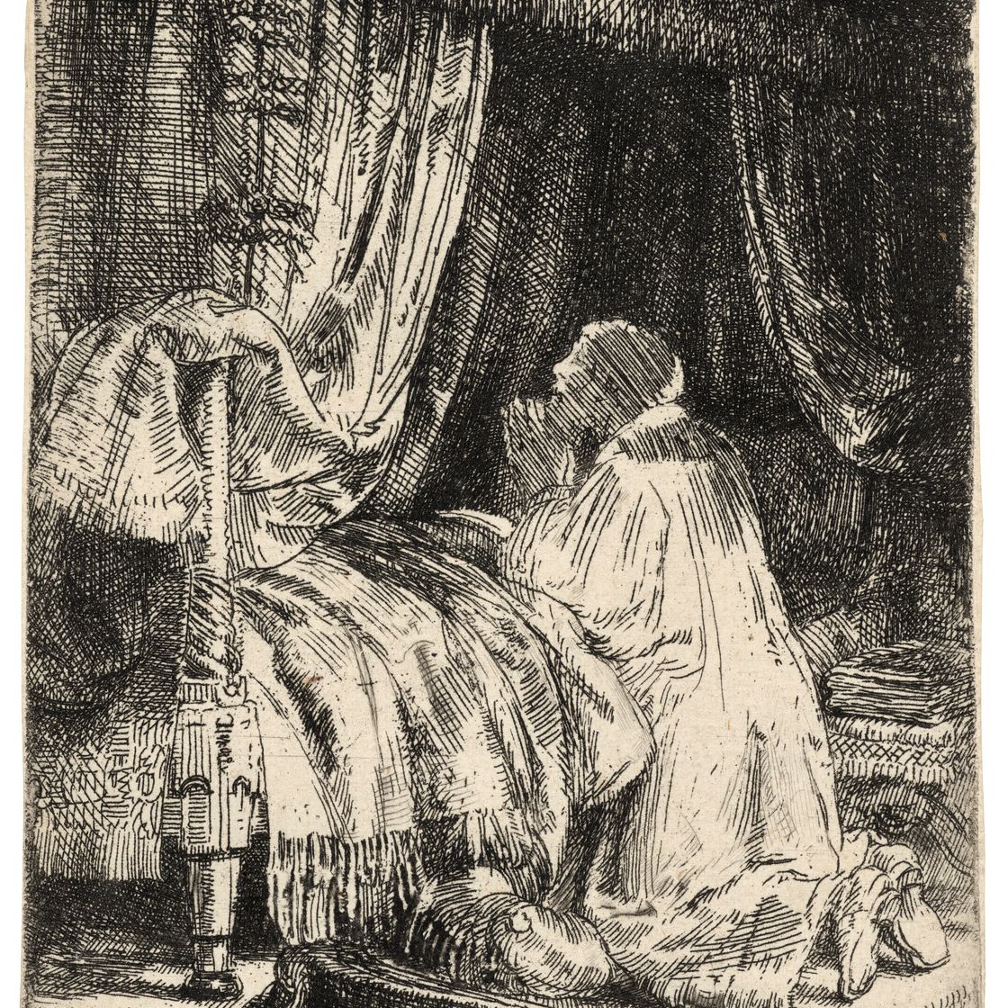Rembrandt van Rijn — Давид в молитве