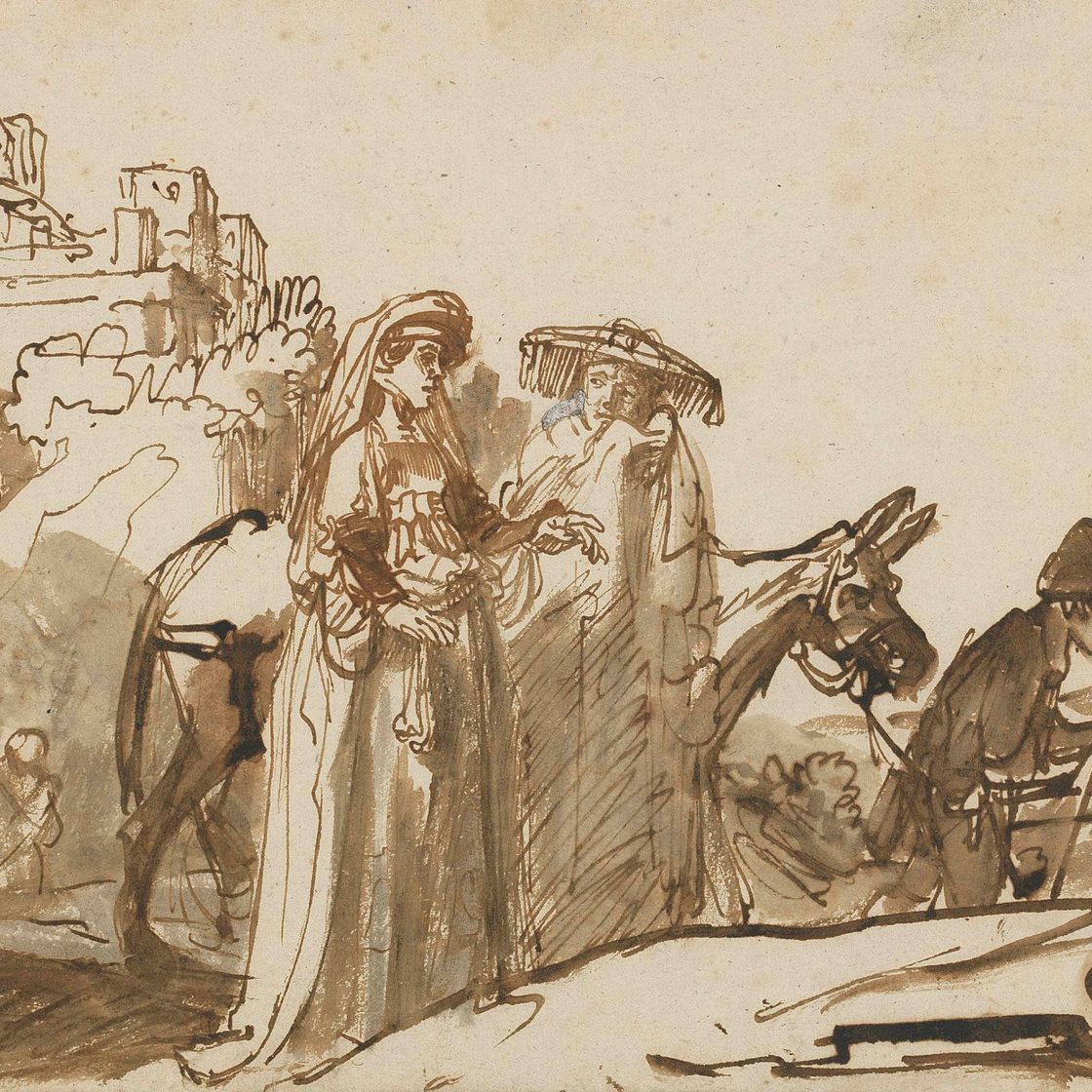 Rembrandt van Rijn — Иаков и Рахиль
