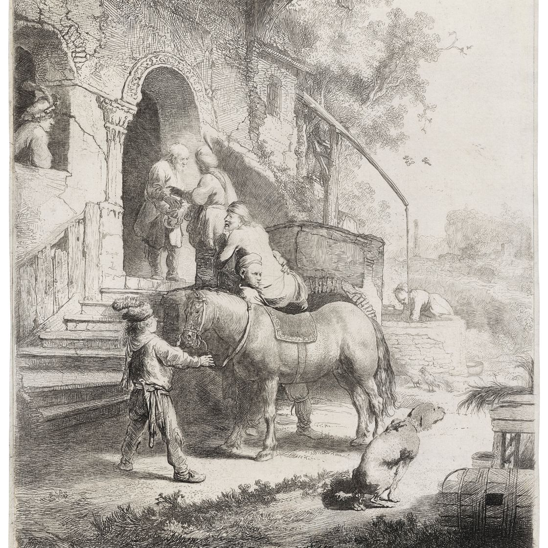 Rembrandt van Rijn — Добрый самаритянин