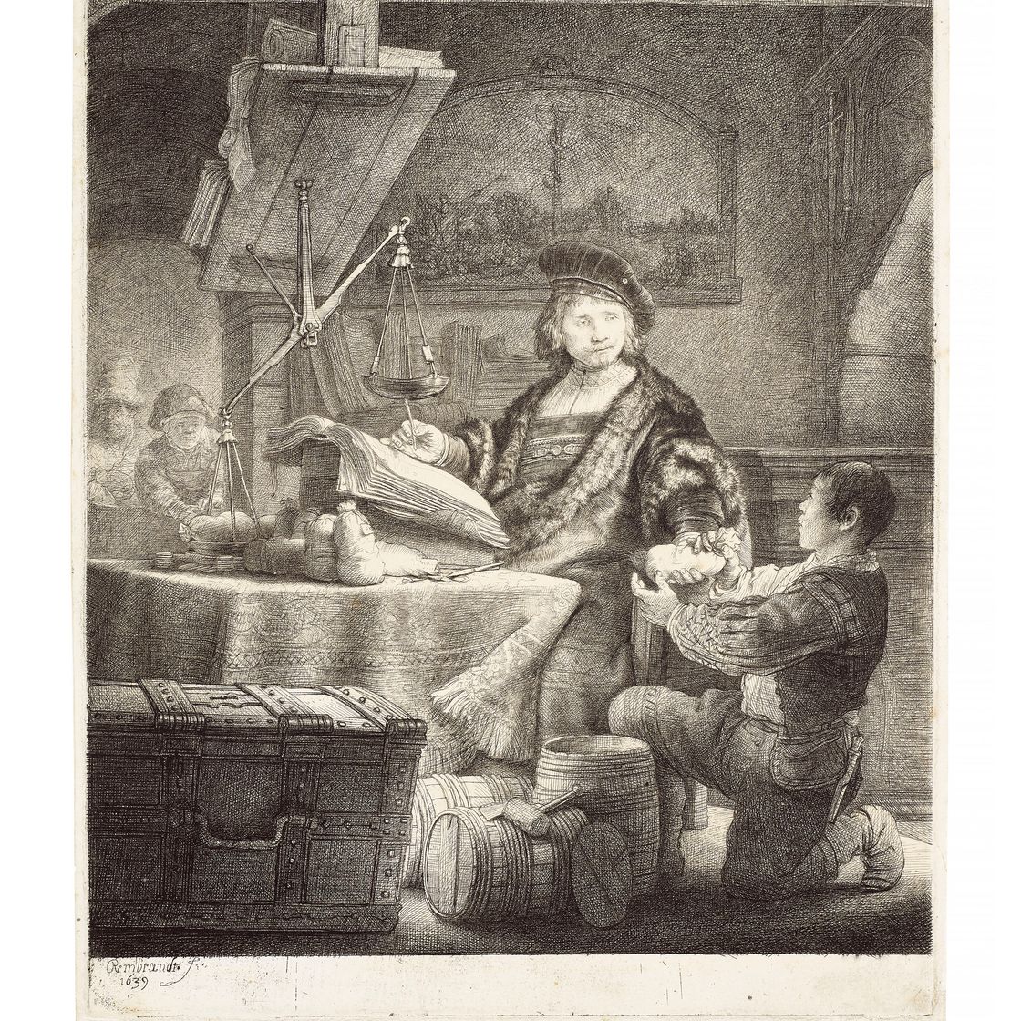 Rembrandt van Rijn — Ян Ойтенбогарт, "Золотоискатель"