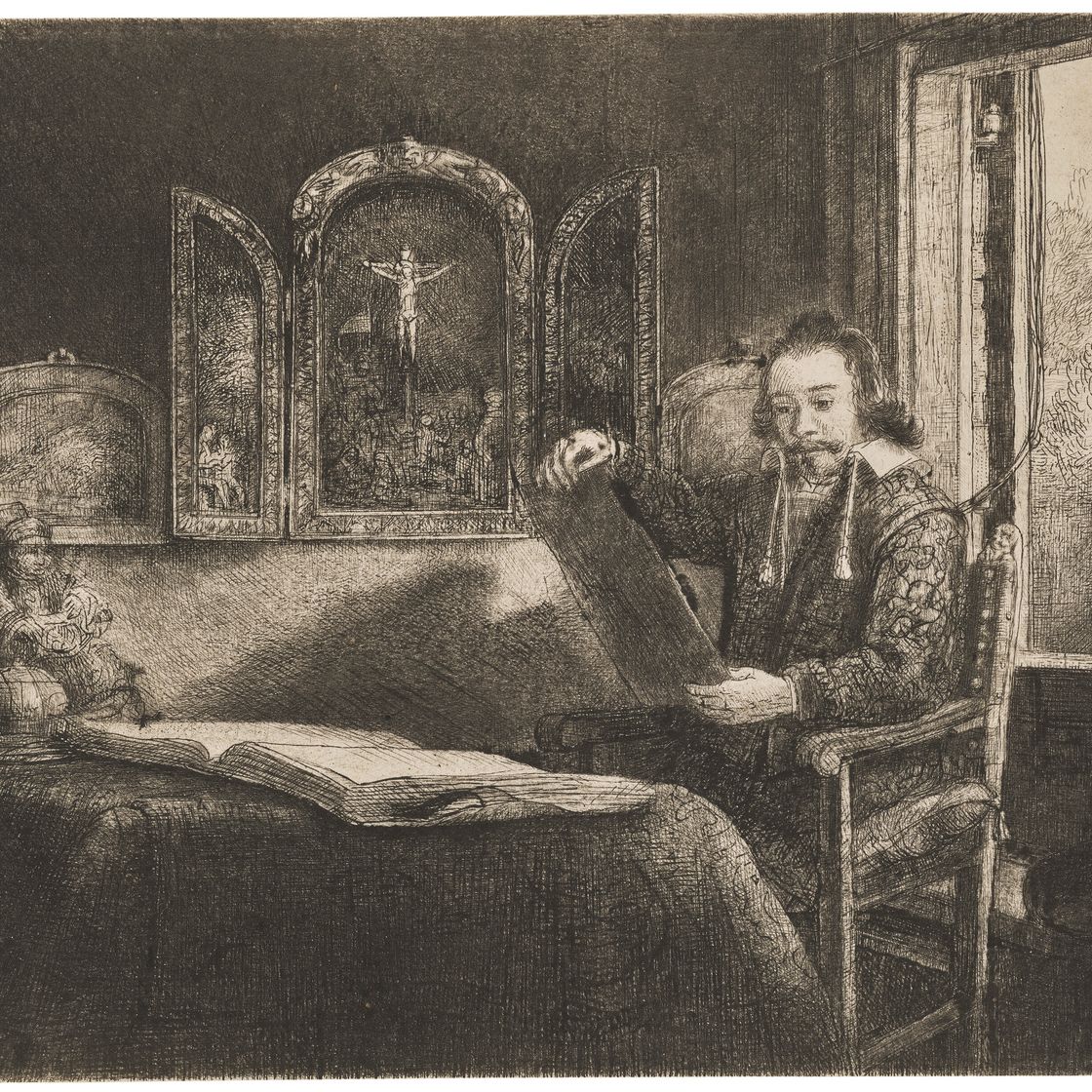 Rembrandt van Rijn — Абрахам Фрэнсен, аптекарь