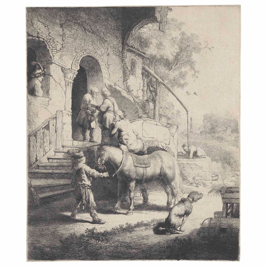 Rembrandt van Rijn — Добрый самаритянин