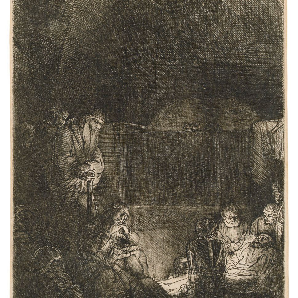 Rembrandt van Rijn — Погребение (В., Зал. 86; Н. 281)