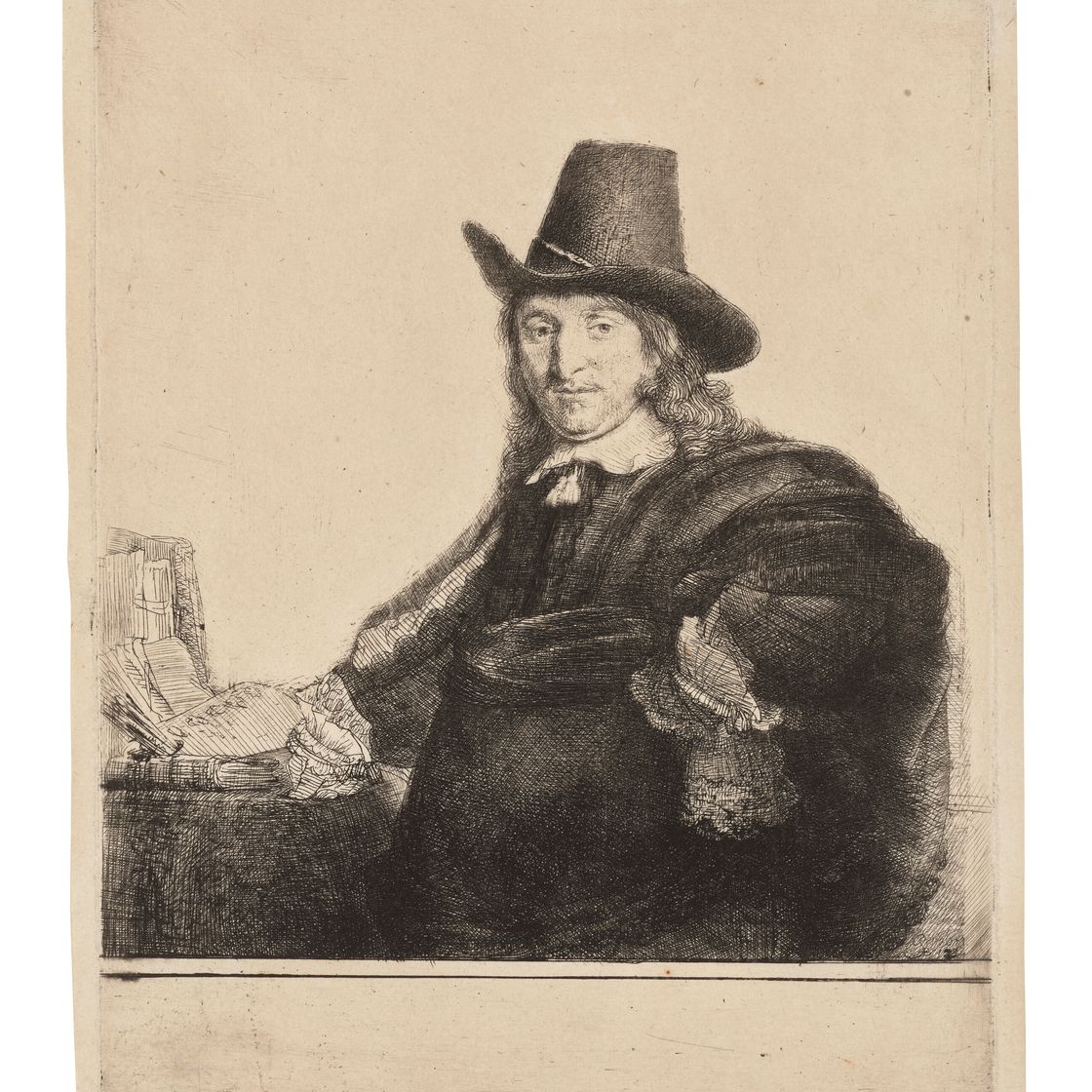 Rembrandt van Rijn — Ян Асселин, художник ("Краббетье")