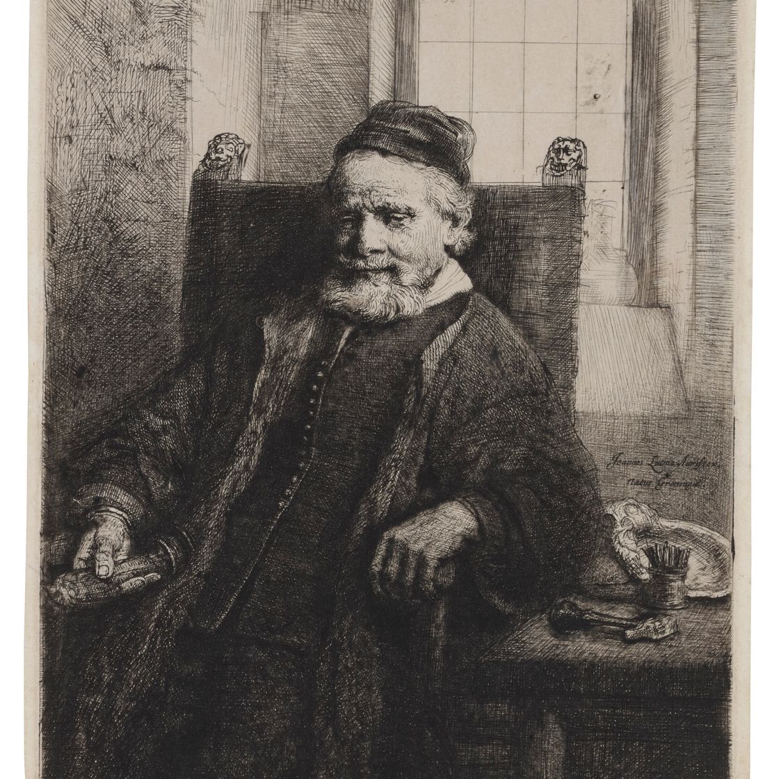 Rembrandt van Rijn — Ян Лутма, ювелир