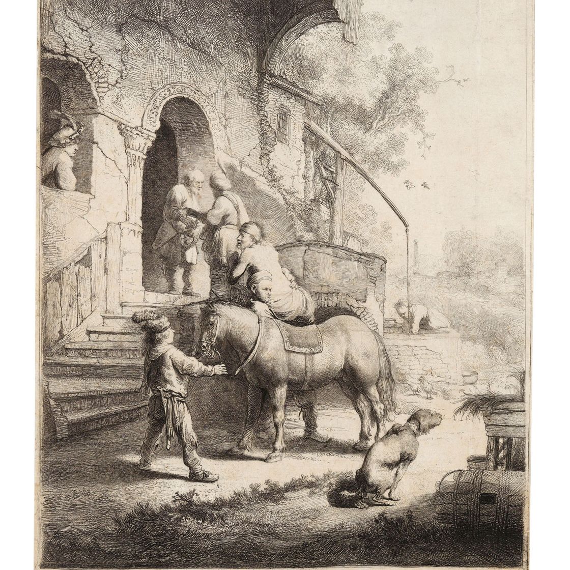 Rembrandt van Rijn — Добрый самаритянин