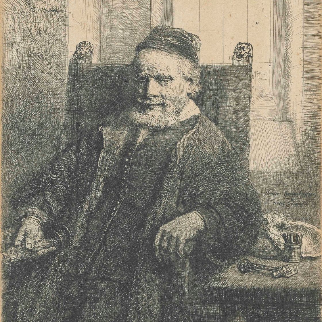 Rembrandt van Rijn — Ян Лутма, ювелир