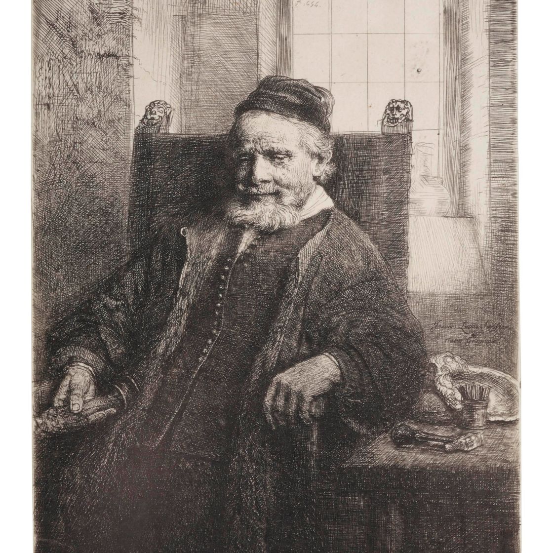 Rembrandt van Rijn — Ян Лутма, ювелир (B., Зал. 276; H. 290)