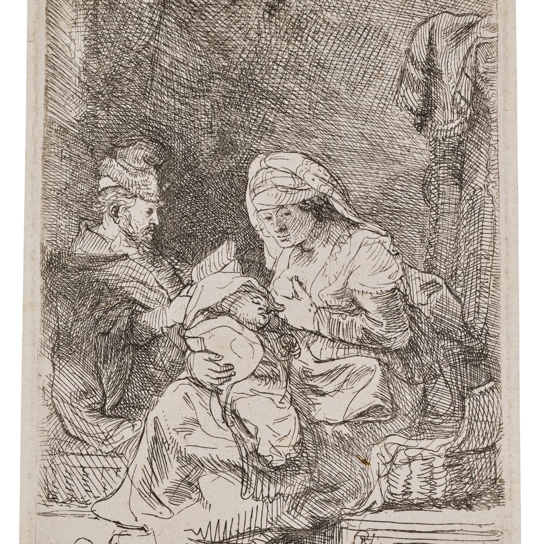 Rembrandt van Rijn — Святое семейство