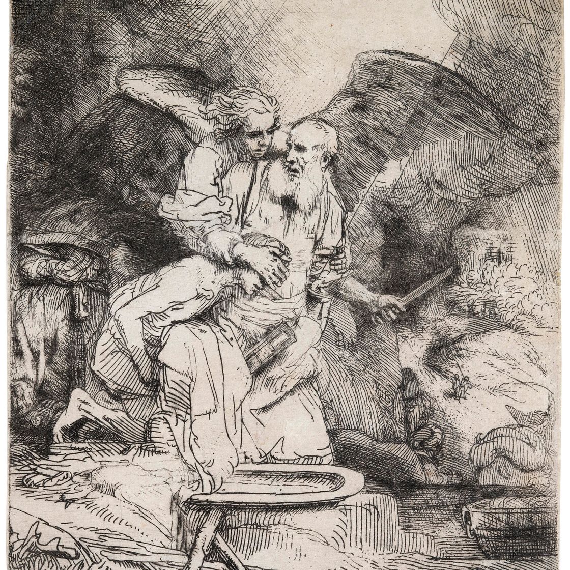 Rembrandt van Rijn — Жертвоприношение Авраама