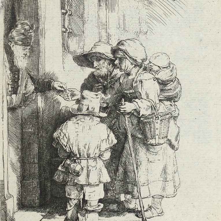 Rembrandt van Rijn — Небольшая коллекция уличных сцен