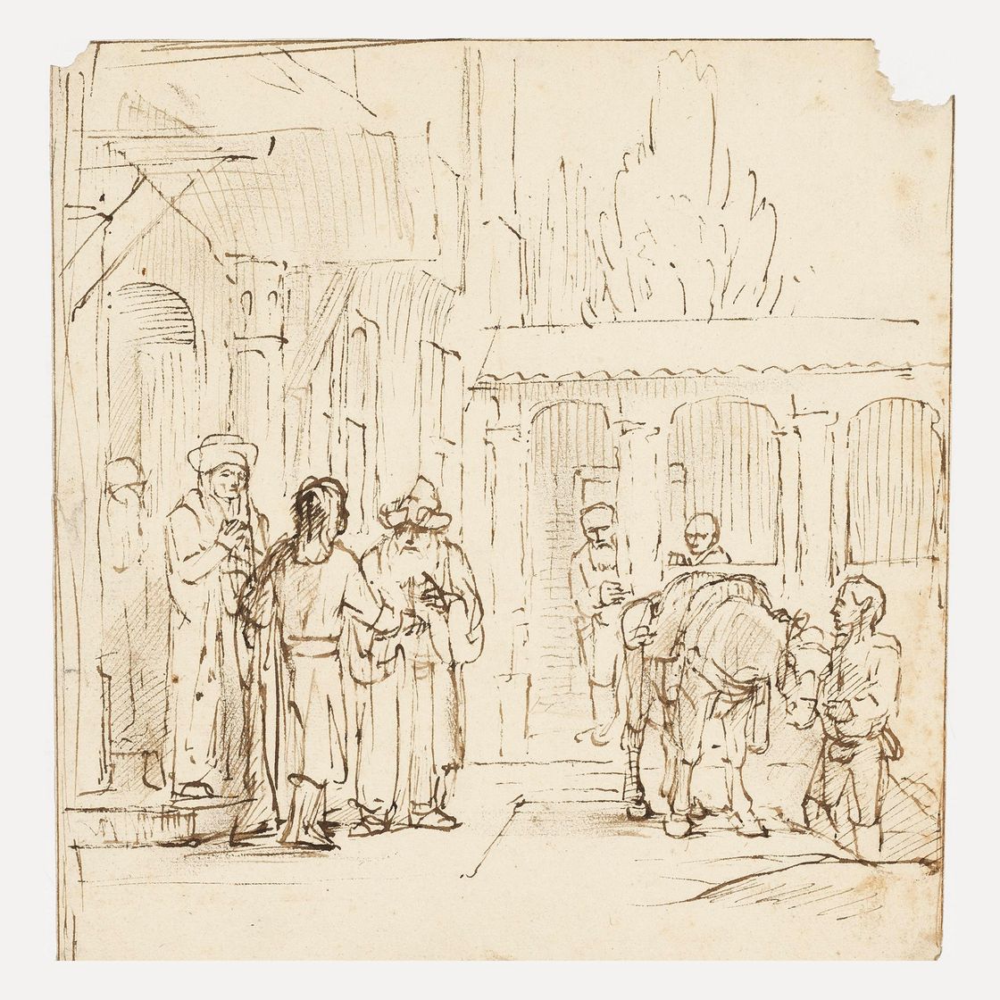 Rembrandt van Rijn — Уход блудного сына
