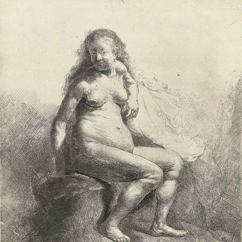 Rembrandt van Rijn — Небольшая подборка исследований о женщинах