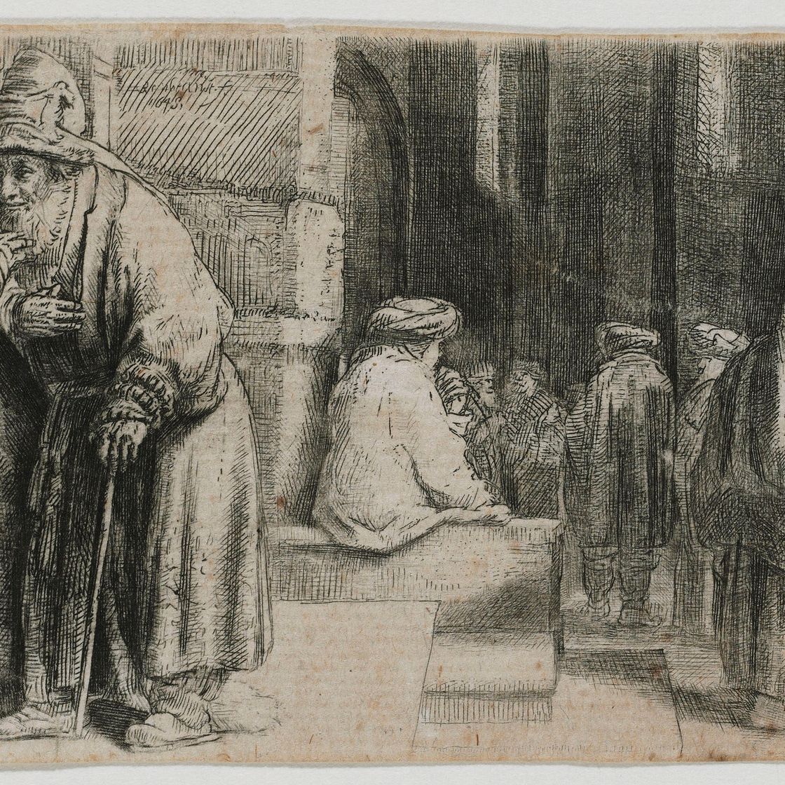 Rembrandt van Rijn — Давид в молитве, изображение 3