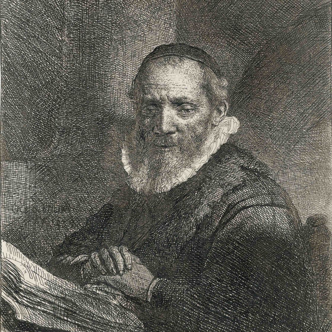 Rembrandt van Rijn — Ян Корнелис Сильвиус, проповедник (B., Зал. 266; H. 111)