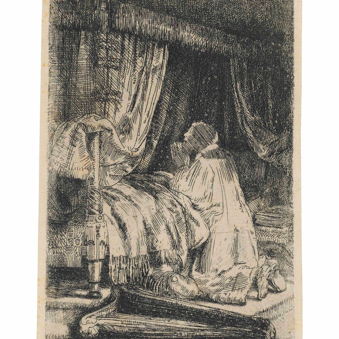 Rembrandt van Rijn — Давид в молитве