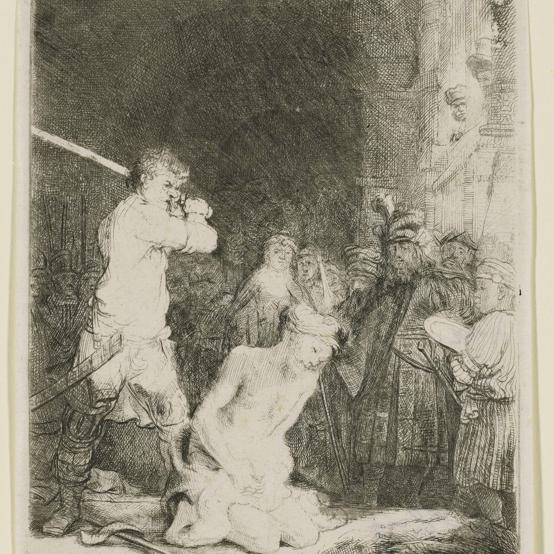 Rembrandt van Rijn — Христос и женщина из Самарии среди руин, изображение 2