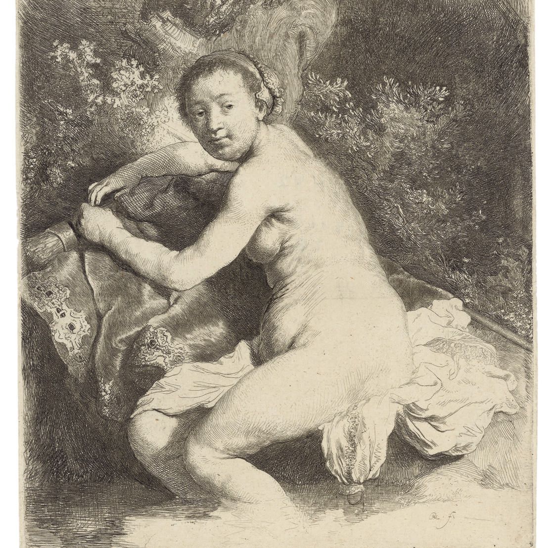 Rembrandt van Rijn — Диана в ванне (Б., Зал. 201; ч. 42)