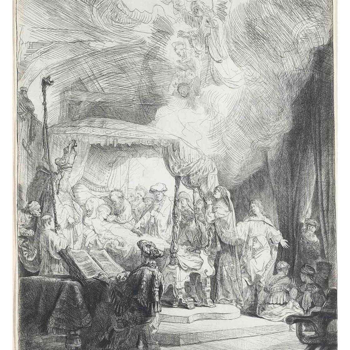 Rembrandt van Rijn — Смерть Пресвятой Девы (Б., Зал. 99; Н. 161)