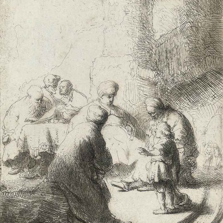Rembrandt van Rijn — Небольшая коллекция сюжетов из Нового Завета