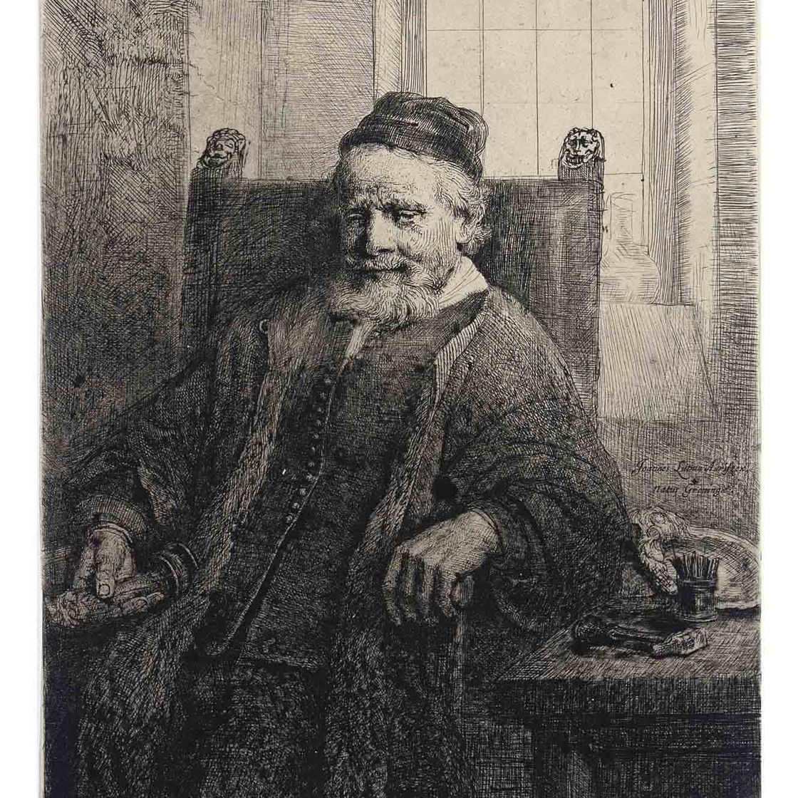 Rembrandt van Rijn — Ян Лутма, ювелир (B., Зал. 276; H. 290)