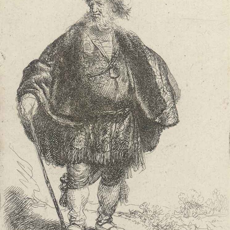 Rembrandt van Rijn — Перс (Барч, Холстейн, 152; Хинд, 93)
