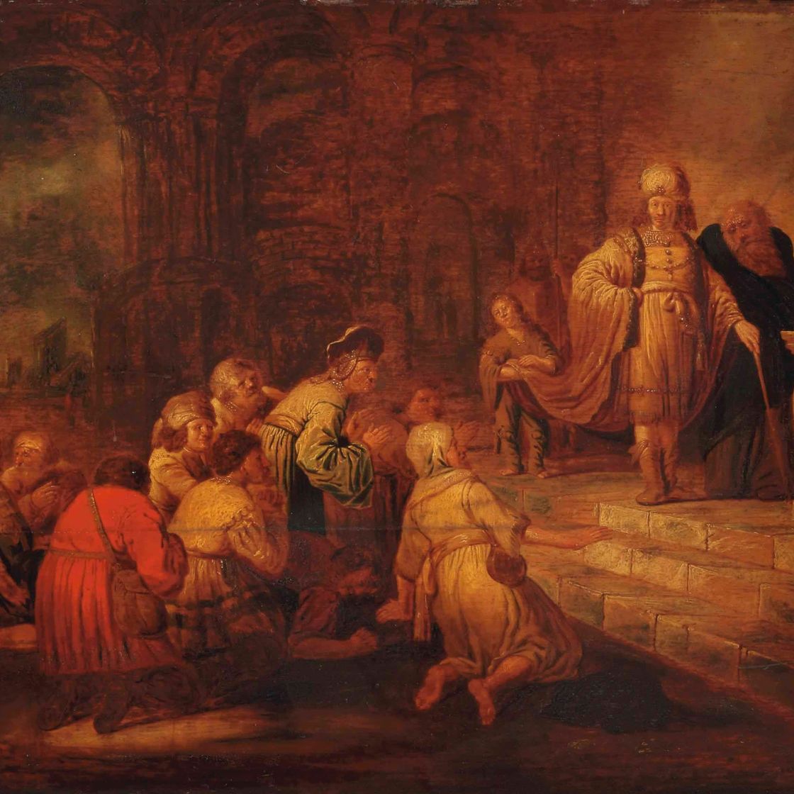 Rembrandt van Rijn — Семья Иосифа в Египте