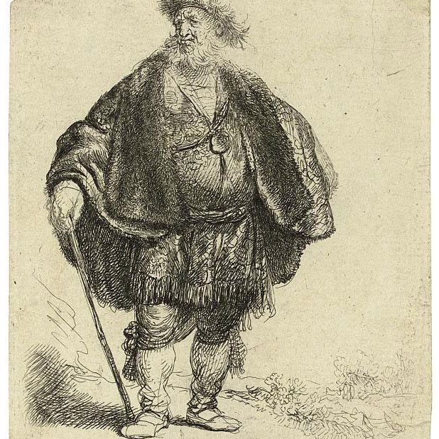 Rembrandt van Rijn — Перс (Барч, Холстейн, 152; Хинд, 93)