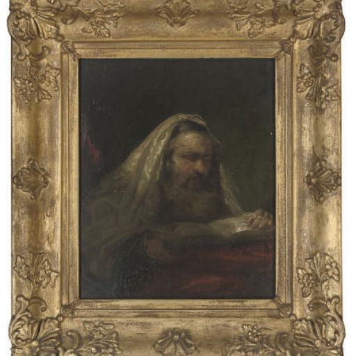 Rembrandt van Rijn — Раввин читает Священные Писания