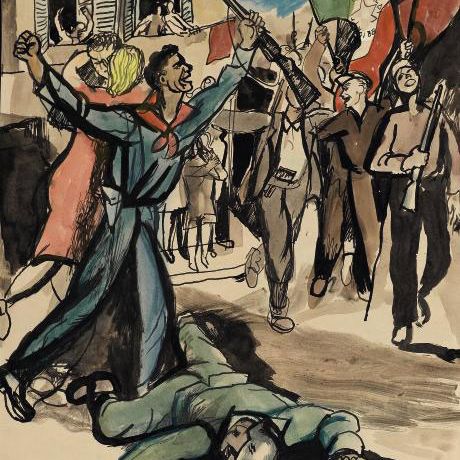 Renato Guttuso — Манифестация