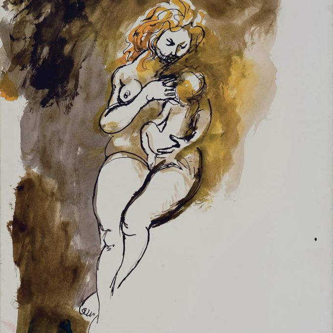 Renato Guttuso — Материнство...