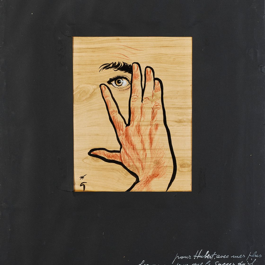 René Gruau — Начало и конец, 1952, изображение 1