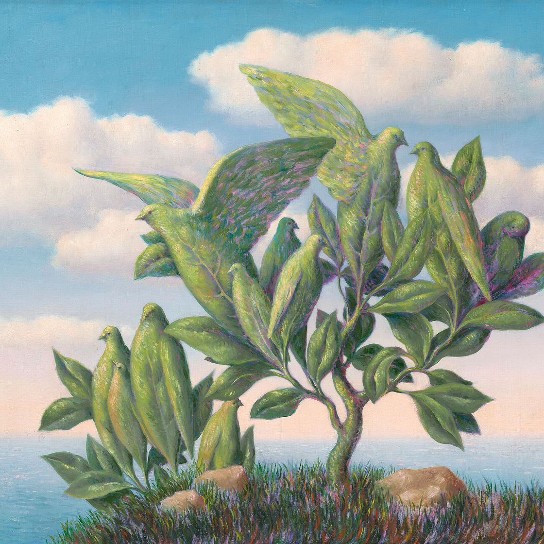René Magritte — Остров на границе, изображение 1