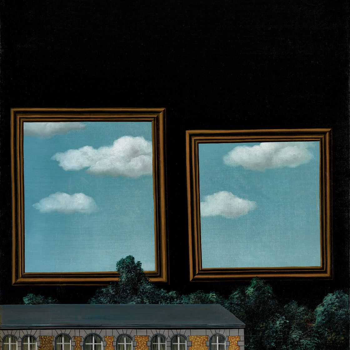 René Magritte — Прогулка влюбленных, изображение 1