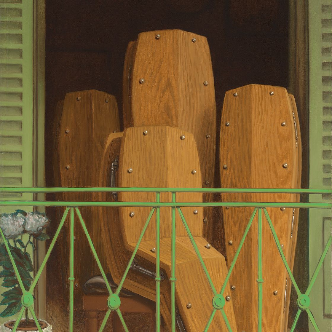 René Magritte — Перспектива: Балкон Мане