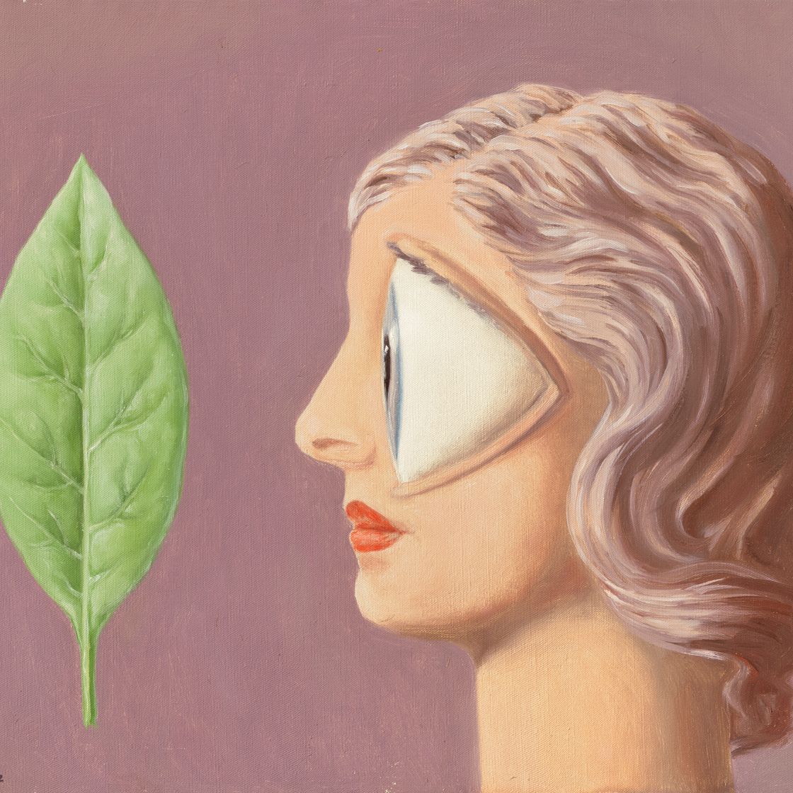 René Magritte — Роковая женщина из дома, изображение 1