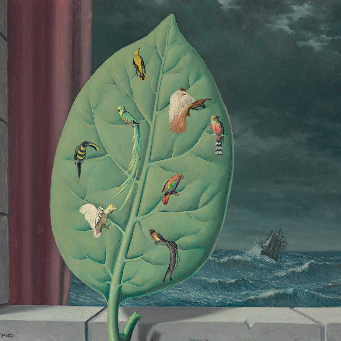 René Magritte — Свидание