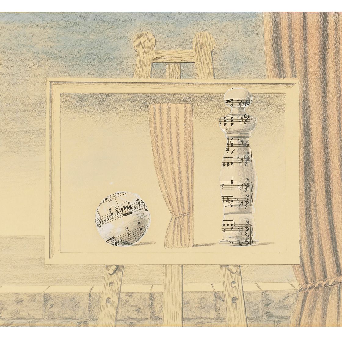 René Magritte — Без титра (без перегородки)