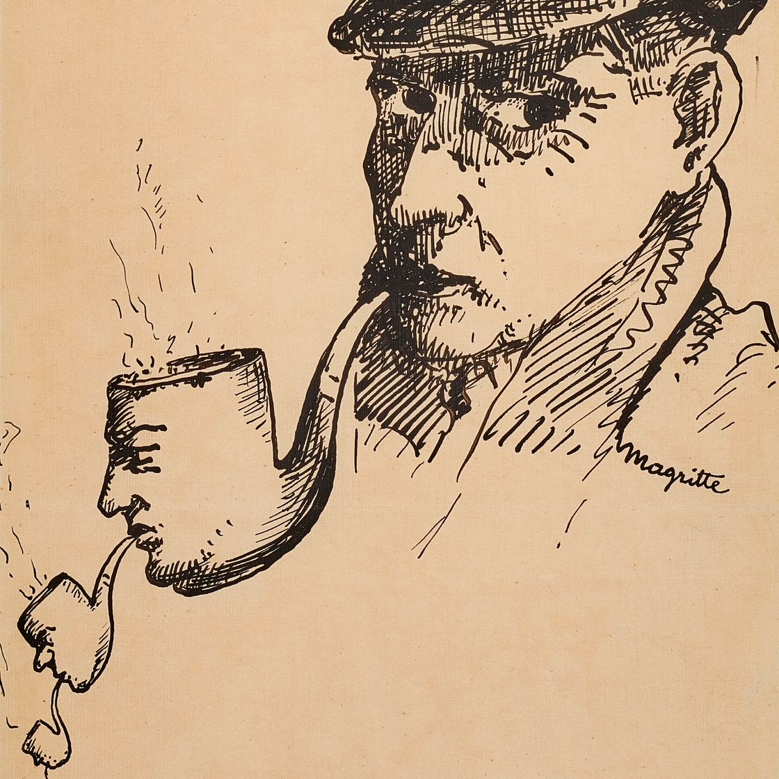 René Magritte — Обзор достижений Лондонской галереи, бюллетень, № 1, изображение 1