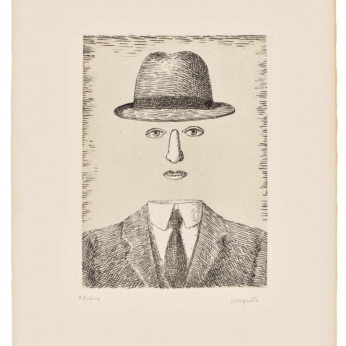 René Magritte — Оплата труда в Бавкиде