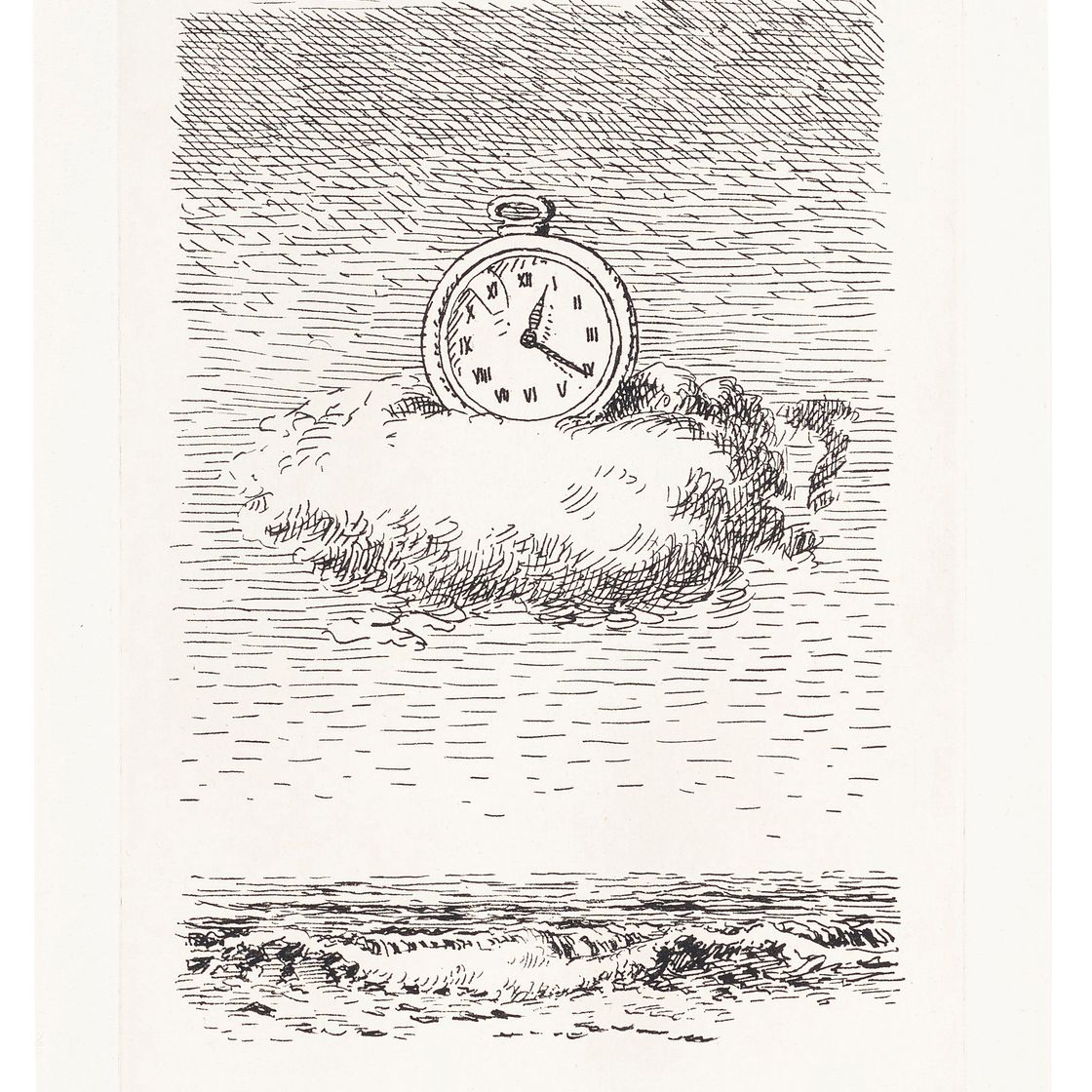 René Magritte — Без названия, из "Ауб а л'Антипод"
