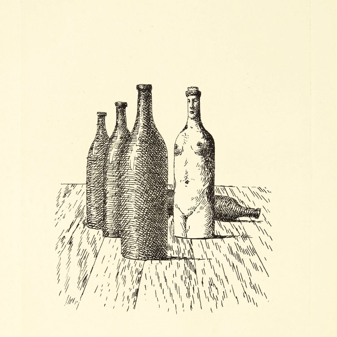 René Magritte — Графиня Монте-Кристо, из "Ауб а л'Антипод"
