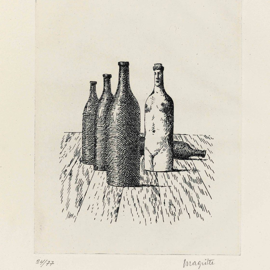 René Magritte — Графиня Монте-Кристо, из "Ауб а л'Антипод"