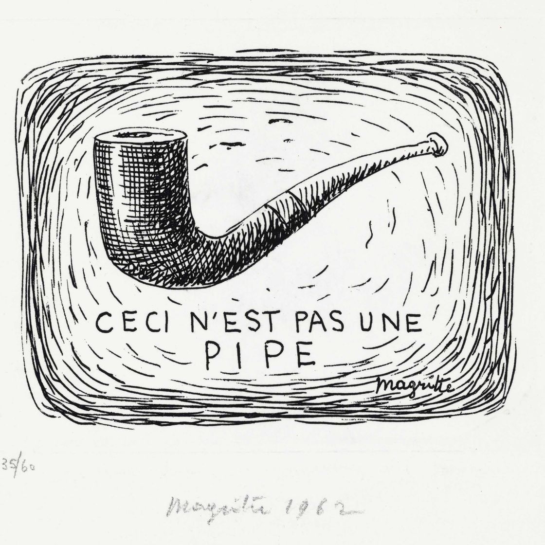 René Magritte — Никогда не проходи мимо трубы (Kaplan & Baum 2)