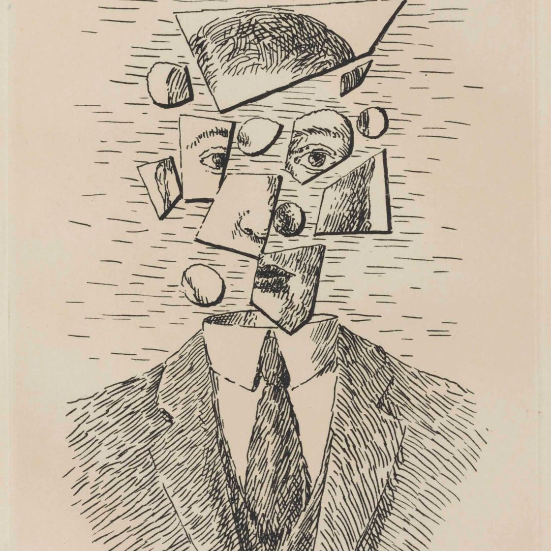 René Magritte — Без названия, из "Аубе и л'Антипод" (К. и Б. 8)