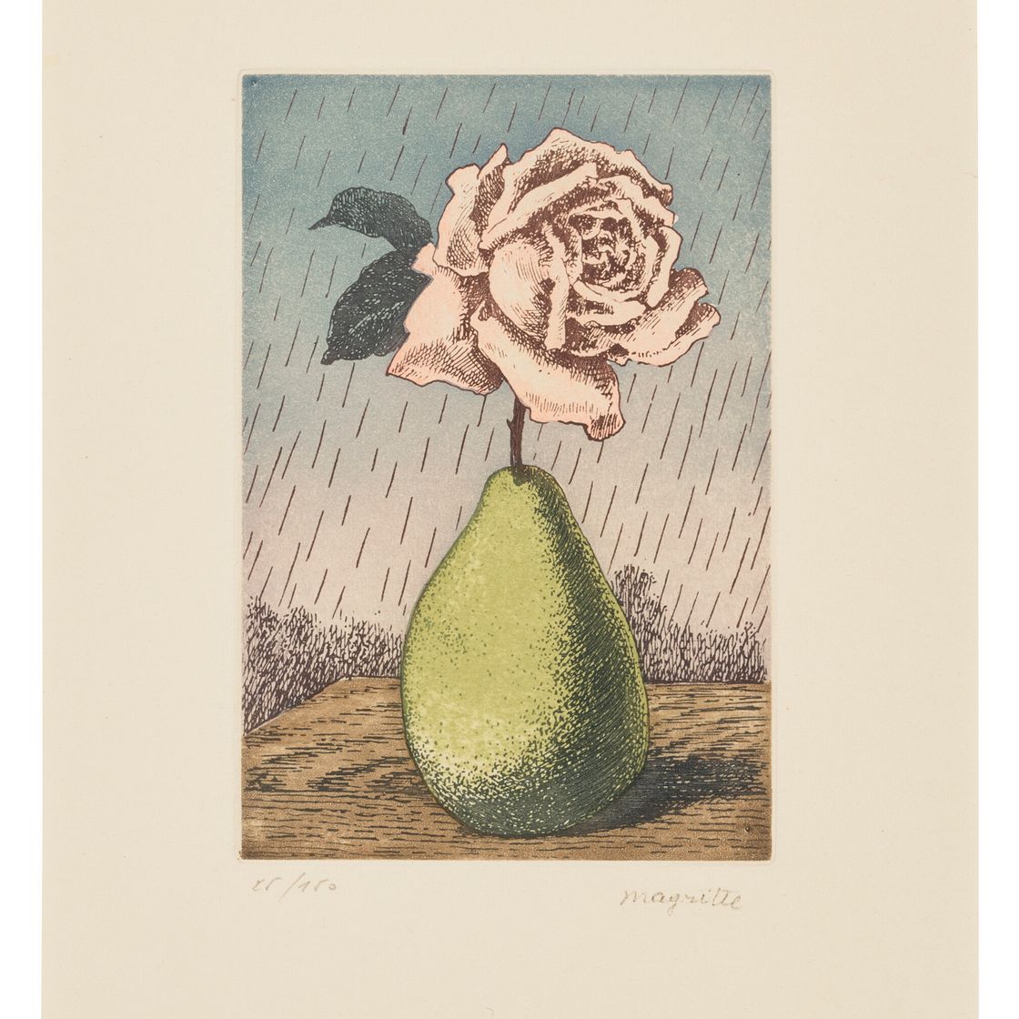 René Magritte — Без названия, от: Les Moyens d'Existence